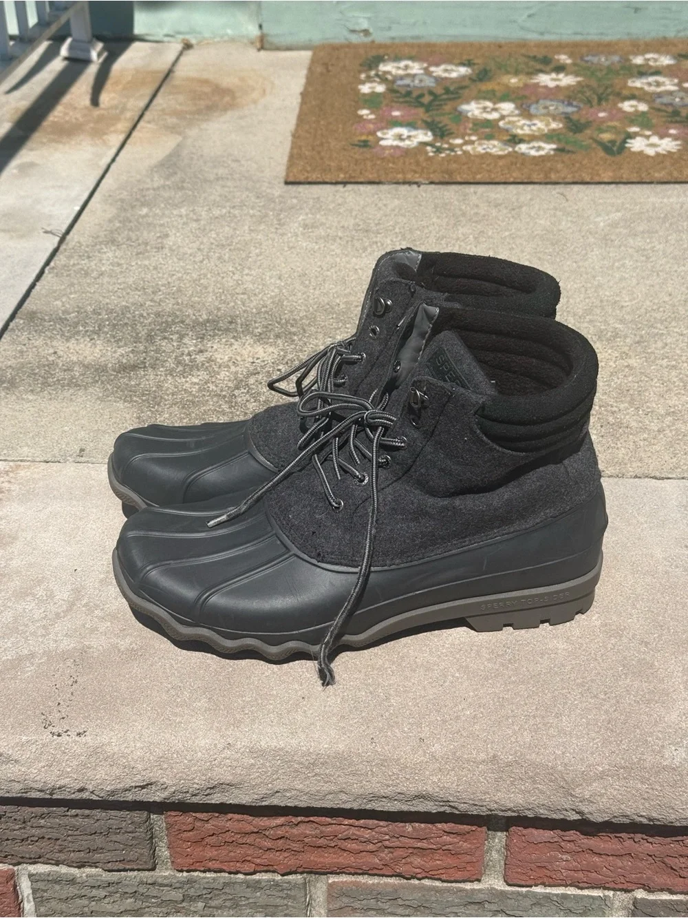 Sperry Black Duck Rain & Snow Boots